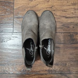 American Rag Gray Ankle Boots